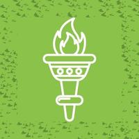 Torch Vector Icon