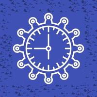 icono de vector de reloj