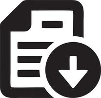 Download icon symbol image vector. Illustration of the down load design. EPS 10 vector