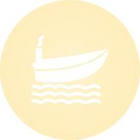 Steamship Vector Icon