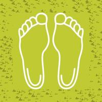 Feet Vector Icon