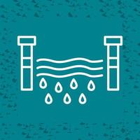 Water Dam Vector Icon