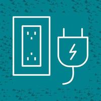 Plug and Socket Vector Icon