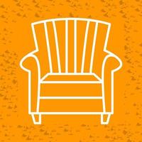 Single Sofa Vector Icon