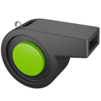 3D Icon Illustration Whistle png