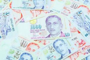 Dollar Singapore currency photo