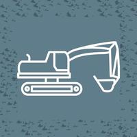 Excavator Vector Icon