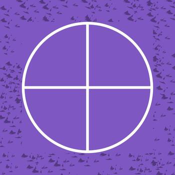 icono de vector de círculo