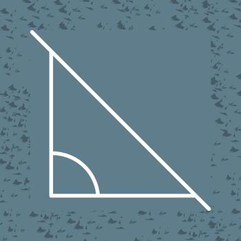 icono de vector de ángulo