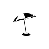 Umbrella icon. Simple illustration of umbrella vector icon for web. Rain protection symbol. Flat design style