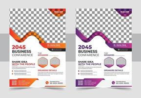 Corporate  Flyer Design template vector