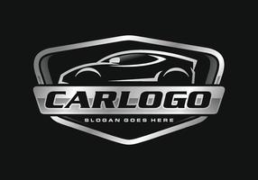 coche automotor logo diseño vector