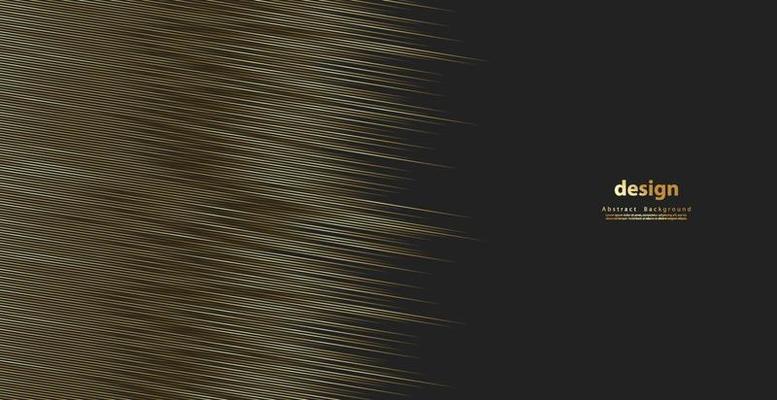 Abstract gold luxurious wave line background - simple texture for your design. Gradient background. Modern decoration for websites, posters, banners, EPS10 vector