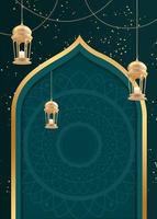 ramadan kareem glowing background photo