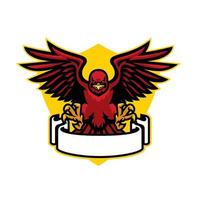 logotipo de cabeza de águila