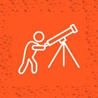 Adjusting Telescope Vector Icon