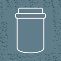 Jam Bottle Vector Icon