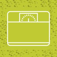 Weighing Machine Vector Icon