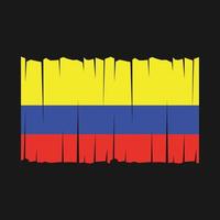 vector de bandera de colombia