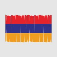 vector de bandera de armenia