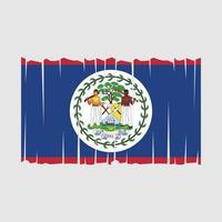 Belize Flag Vector