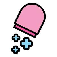 Antidepressant capsule icon vector flat