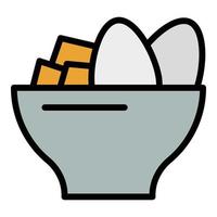 Japanese food icon vector flat
