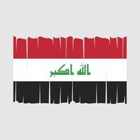 vector de bandera de irak