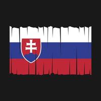 vector de bandera de eslovaquia