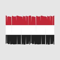 vector de bandera de yemen