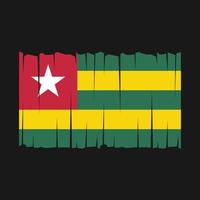 Togo Flag Vector