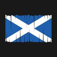 vector de bandera de escocia