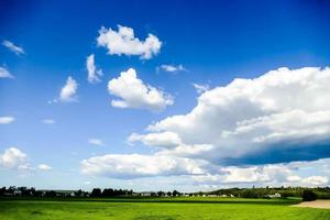 Scenic rural landscape photo