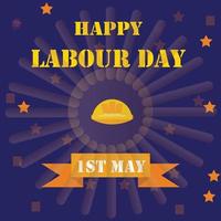 labor day Background Design. Greeting Card, Poster, Banner Vector Illustration. Labor Day And May Day Various  Professions Representation Background Design Free Vector.