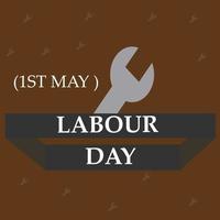 labor day Background Design. Greeting Card, Poster, Banner Vector Illustration. Labor Day And May Day Various  Professions Representation Background Design Free Vector.