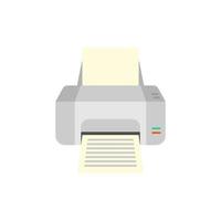 inkjet printer vector design illustration isoalted on white background