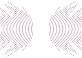 Violeta circular líneas resumen futurista tecnología antecedentes vector