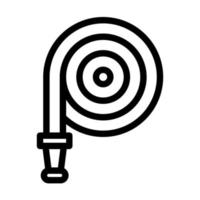 Hosepipe Icon Design vector