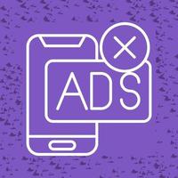 AD Block Vector Icon