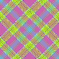 Check seamless background. Tartan texture plaid. Fabric pattern vector textile.