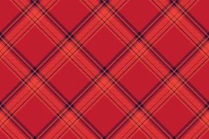 Tartan plaid background, diagonal check seamless pattern. Vector fabric texture for textile print, wrapping paper, gift card, wallpaper.