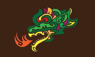 Print, dragon, art, culture, mythology vector