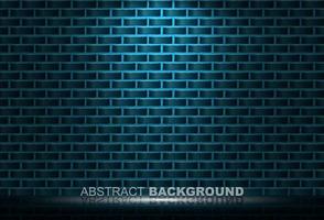 abstract texture of dark blue brick wall. Vector background can be used in cover design, book design, website backgrounds or advertising.