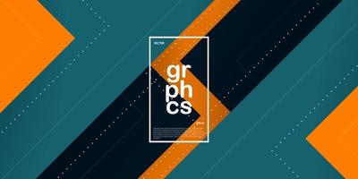 Modern overlap abstract bright bacgkround blue, green,orange, and red colorful with lines.Abstract rectangle box simple background for banner, brocure, design, and business card.Eps10 vector