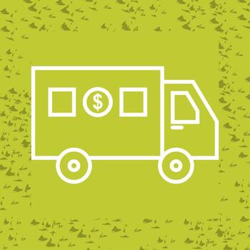 Security Van Vector Icon