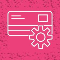 Payment Setting Vector Icon
