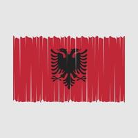 Albania Flag Vector Illustration