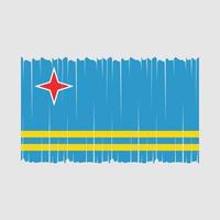 Aruba Flag Vector Illustration