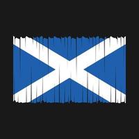 Scotland Flag Vector Illustration