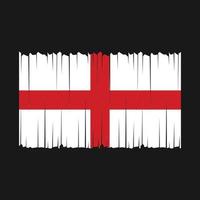 England Flag Vector Illustration